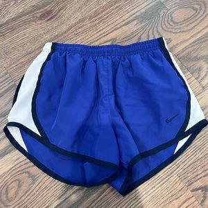 Purple/Blue Athletic Shorts.